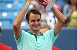 Federer lần thứ 6 vô địch giải Cincinnati